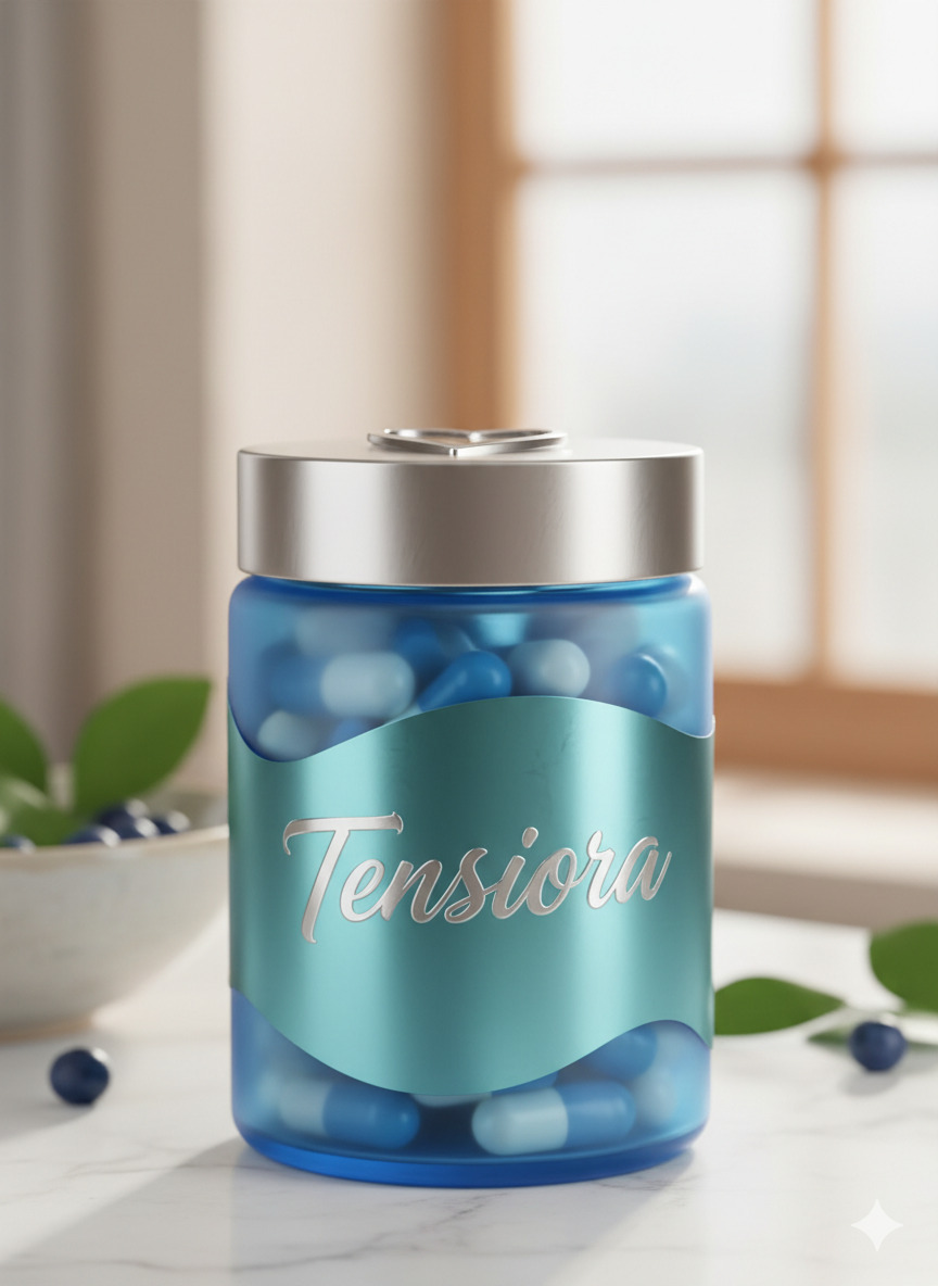 Tensiora dietary supplement package
